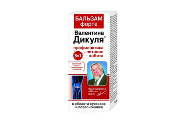 Бальзам Валентина Дикуля Форте д/суст 75мл