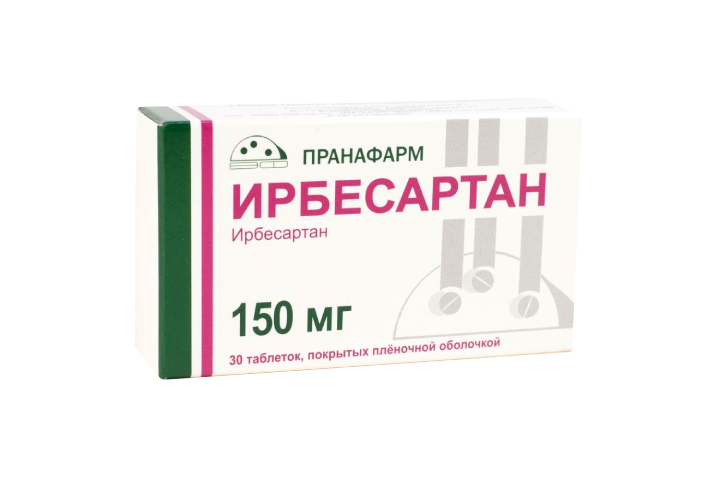 Ирбесартан 150мг табл п/пл/о №30