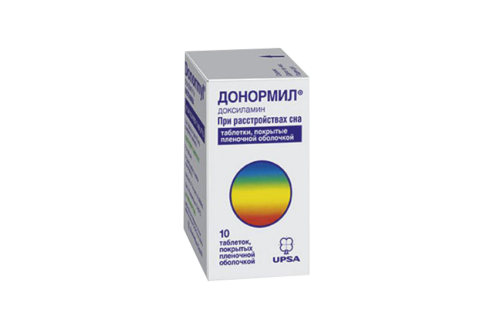 Донормил 15мг табл п/пл/о №10