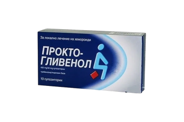 Прокто-гливенол супп рект №10