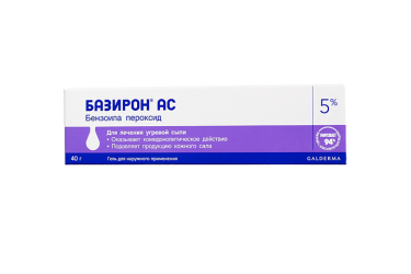 Базирон АС 5% гель д/нар прим 40г