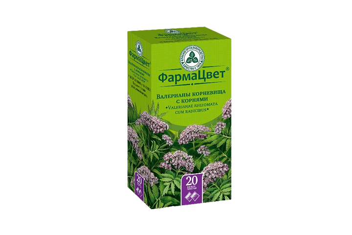 Валерианы корневища с корнями 1,5г ф/п №20