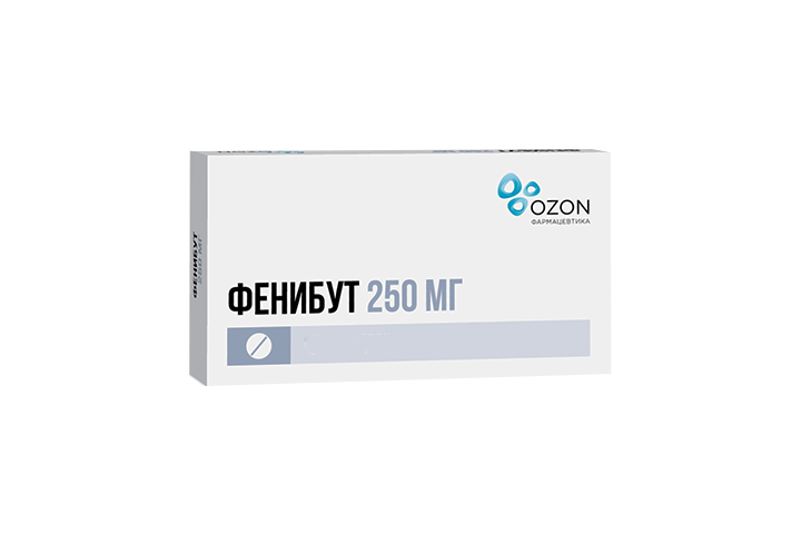 Фенибут 250мг табл №50
