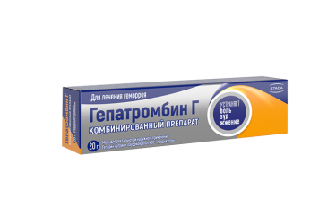 Гепатромбин Г мазь д/нар прим 20г
