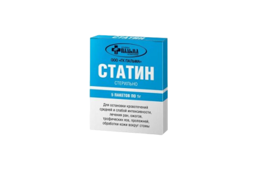Статин Присыпка гемостат 1г пак №5