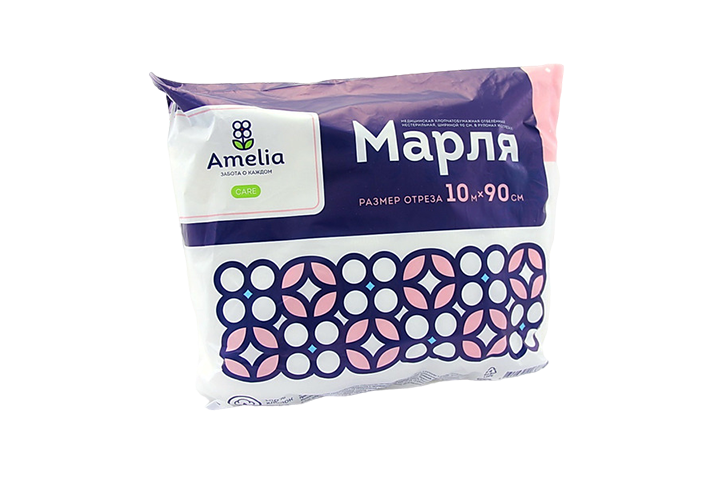 Марля 10м х 90см Амелия