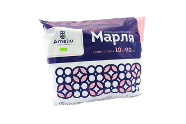 Марля 10м х 90см Амелия