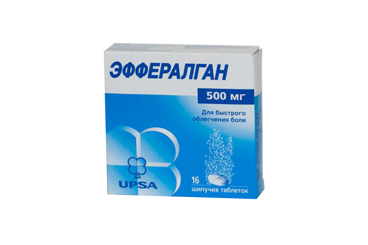Эффералган 500мг табл шип №16
