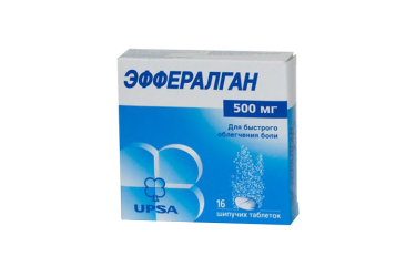 Эффералган 500мг табл шип №16