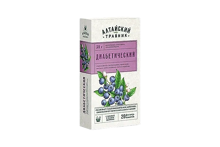 Алтайский Травник Фиточай диабетич 1,5г ф/п №20