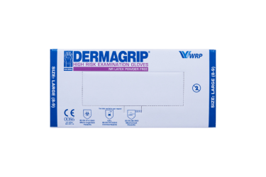 Перчатки Dermagrip High Risk смотр латекс н/оп н/с повыш/прочн р.L 25пар