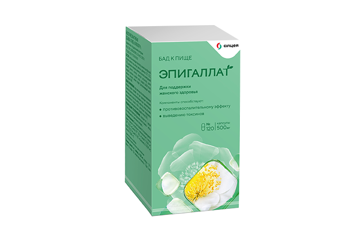 Эпигаллат 500мг капс №120