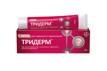 Тридерм крем д/нар прим 15г