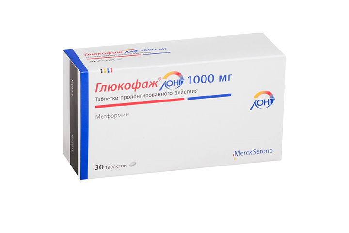Глюкофаж лонг 1000мг табл пролонг №30