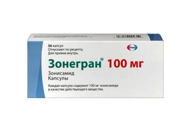 Зонегран 100мг капс №56