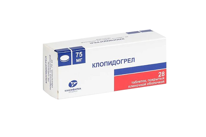 Клопидогрел Канон 75мг табл п/пл/о №28