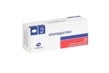 Клопидогрел Канон 75мг табл п/пл/о №28