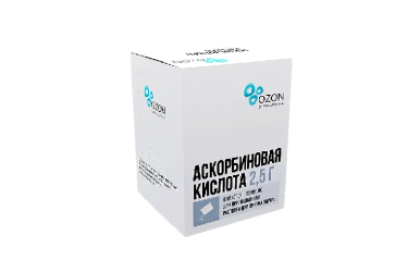 Аскорбиновая к-та пор 2,5г пак №5