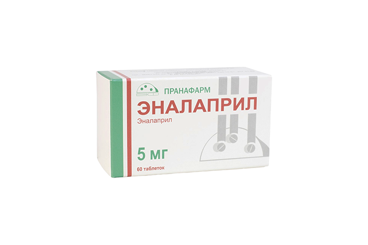 Эналаприл 5мг табл №60