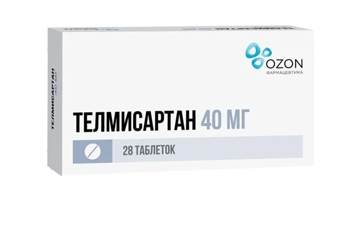 Телмисартан 40мг табл №28