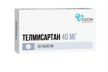 Телмисартан 40мг табл №28