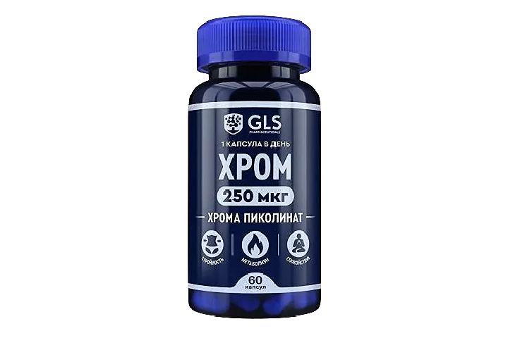 GLS Хрома пиколинат 250мг капс №60