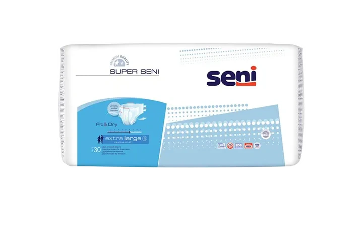 Сени Супер Подгузники д/взр Air р.XL/130-170см 30шт