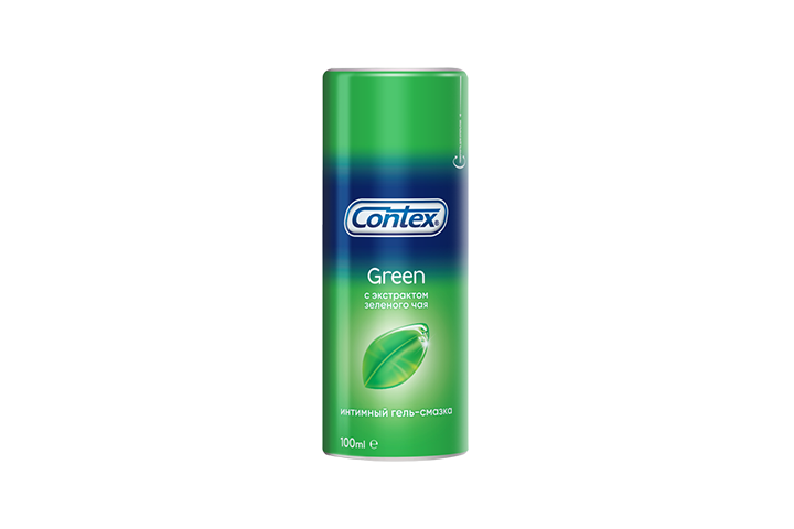 Контекс Гель-смазка Green с антиоксид 100мл