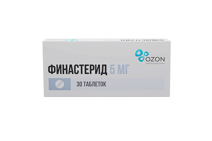 Финастерид 5мг табл п/пл/о №30