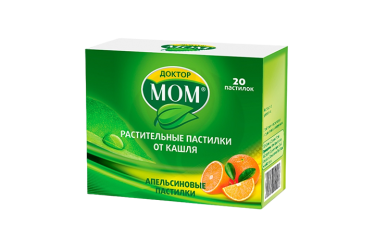 Доктор МОМ паст д/рассас №20 апельсин