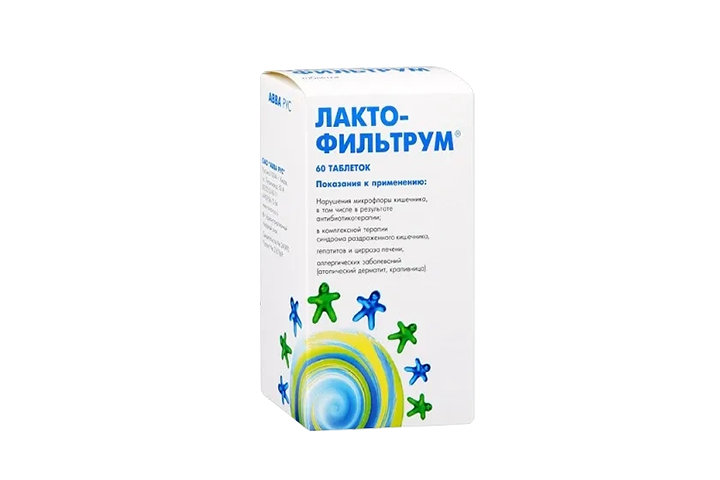 Лактофильтрум табл №60