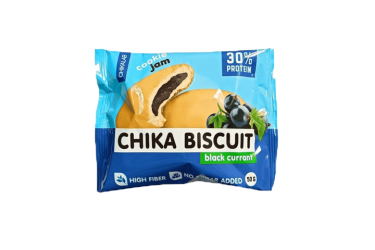 Chikalab Печенье протеиновое Chika Biscuit бисквит б/сах 50г ч/смород