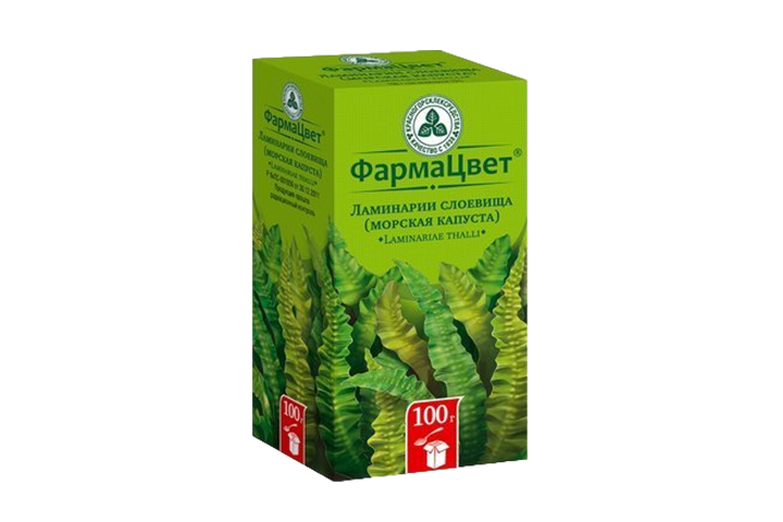 Ламинарии слоевища Морская капуста 100г