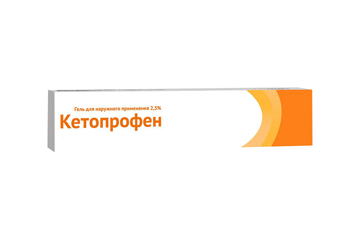 Кетопрофен 2,5% гель д/нар прим 100г