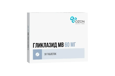 Гликлазид МВ 60мг табл с модиф/высвоб №30