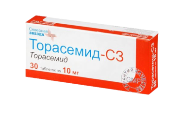 Торасемид-СЗ 10мг табл №30