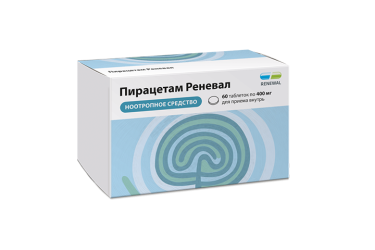 Пирацетам Реневал 400мг табл п/пл/о №60