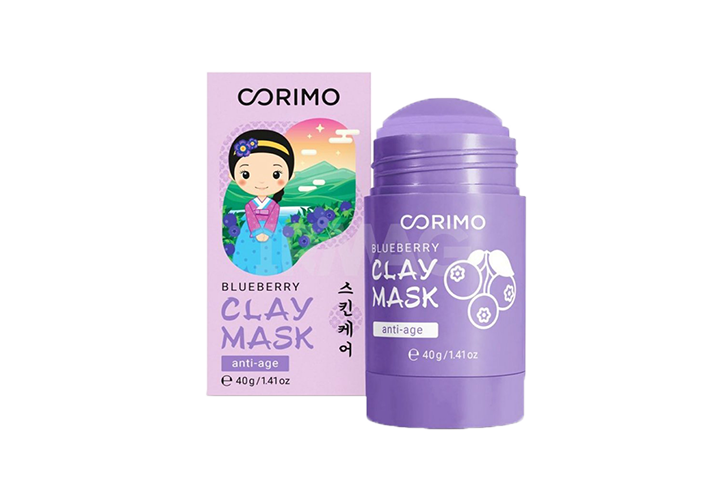 Corimo Маска д/лица коллаген/голубика стик 40г