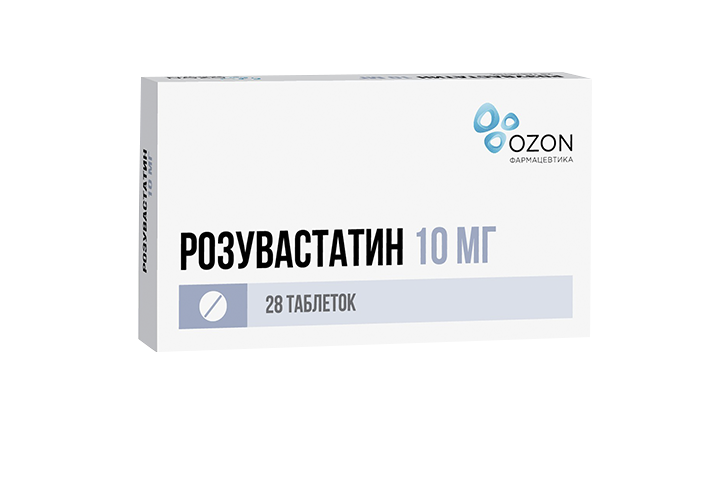 Розувастатин 10мг табл п/пл/о №28