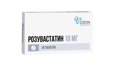 Розувастатин 10мг табл п/пл/о №28