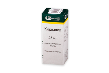 Корвалол капли д/пр внутрь 25мл инд/уп