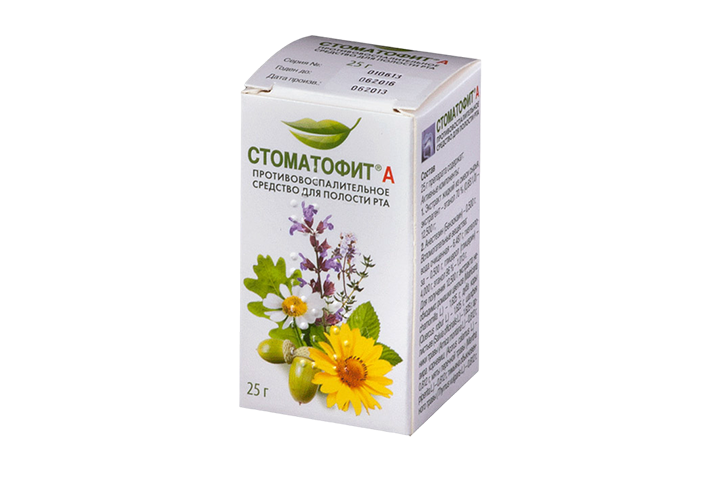 Стоматофит А экстр жидкий фл 25г