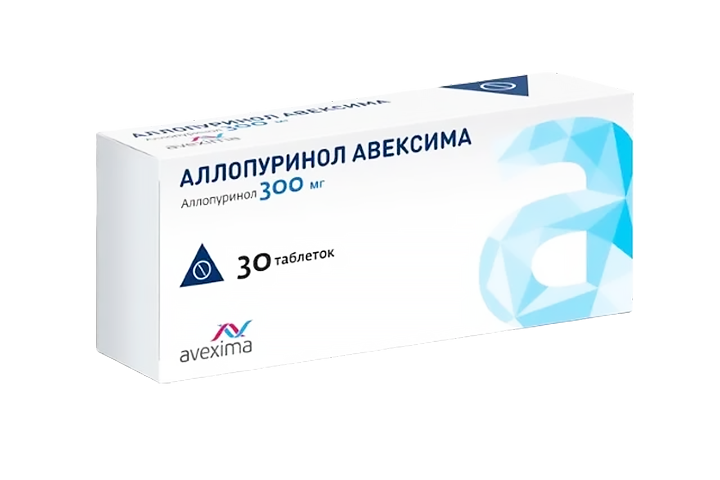 Аллопуринол Авексима 300мг табл №30