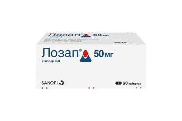 Лозап 50мг табл п/пл/о №60