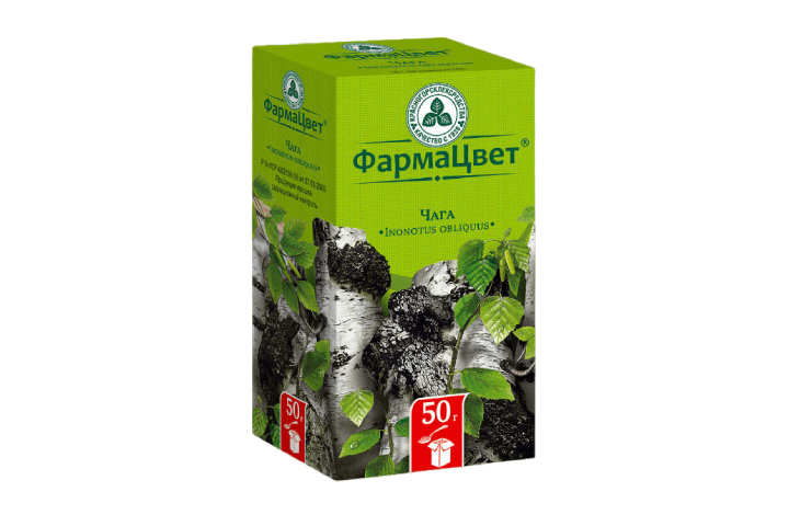 Чага гриб березовый 50г