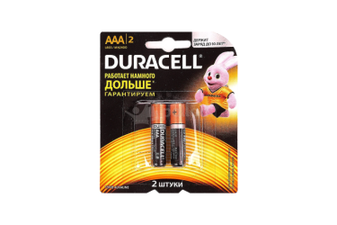 Дюраселл Басик AAA Батарейки алкалин 1.5V LR03 2шт