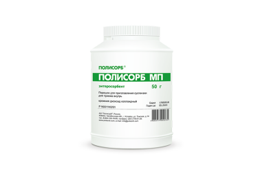 Полисорб МП пор д/приг сусп д/пр внутрь 50г бан