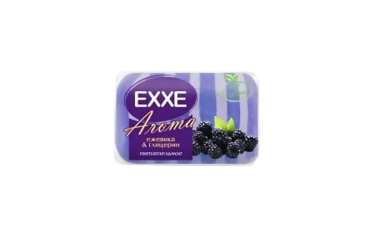 EXXE Aroma Крем+мыло глицерин Ежевика 80г фиолет