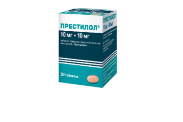Престилол 10мг+10мг табл п/пл/о №30