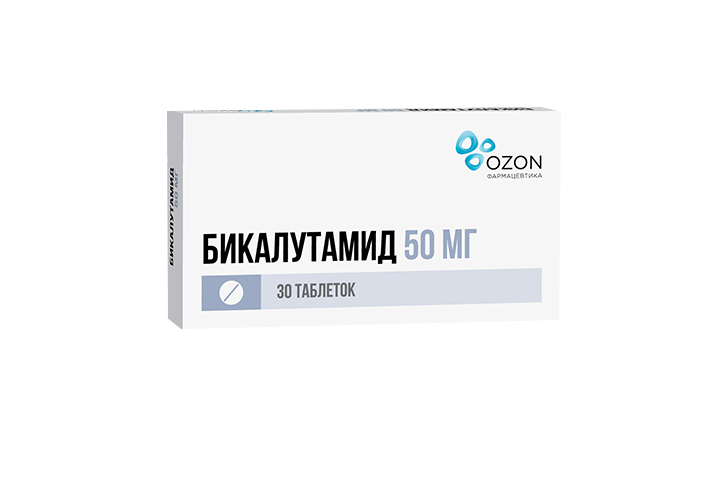 Бикалутамид 50мг табл п/пл/о №30